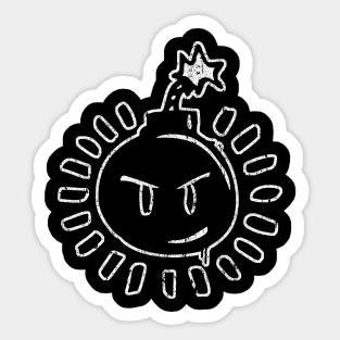 Sex Bob-Omb Bomb Logo (Variant) Sticker